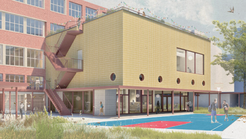 dynamische simulatie schoolgebouw Brialmontlei